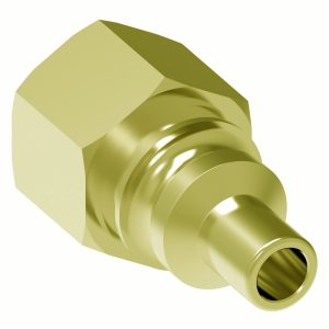 Hansen 02A - Seri 600 1/4 İnç FNPT Fişli Pirinç