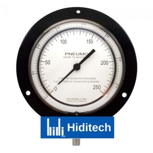 Perma-Cal 520-0013-01 6 İnç Deniz Suyu Pnömatik Derinlik Ölçer %0,25 Doğruluk 250 FSW / 76 MSW