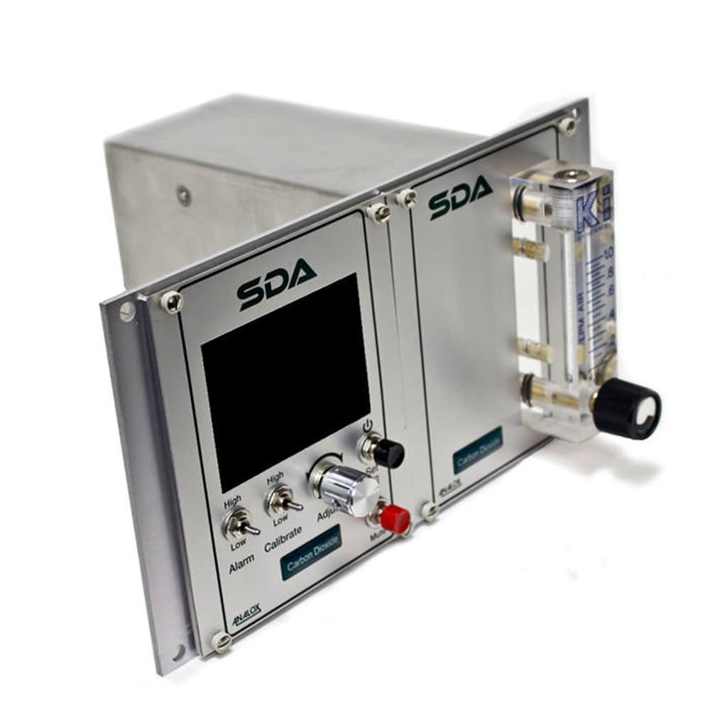 Analox SDARBBNYA SDA Veri Kaydedicili Karbon Dioksit (CO2) Monitörü - Raf Montajlı - N2'de 0 - 5000 ppm