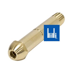 GF-2064 CGA Nipel 1/4 NPT 3-1/2 inç uzunluğunda - Pirinç