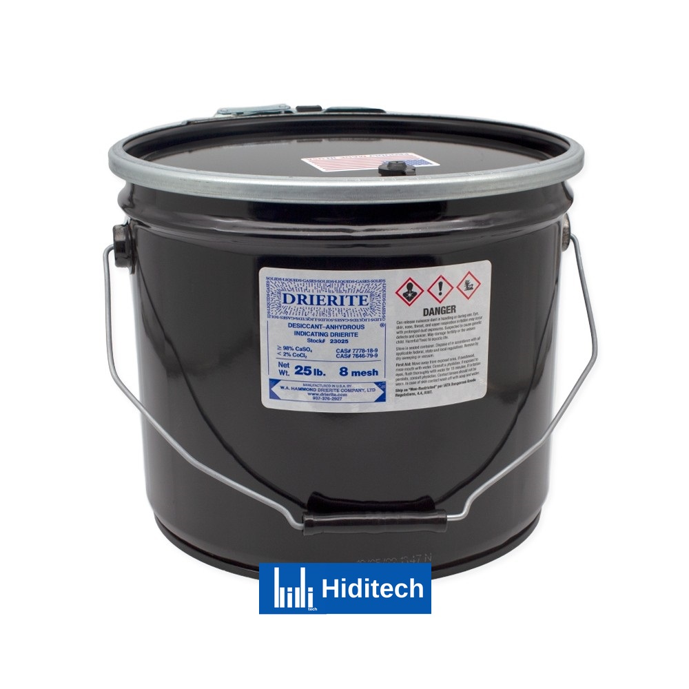 WA Hammond Drierite® Kurutucuları 8 Mesh - 25 lb Teneke